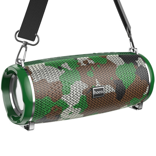 HOCO HC2 Portable Bluetooth Speaker, 2 x 5W, TWS, RGB, Camouflage