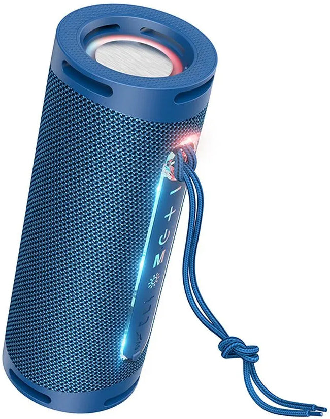 Bærbar Bluetooth-højttaler HOCO HC9 Dazzling Pulse Sports, 10W, TWS, RGB, Blå