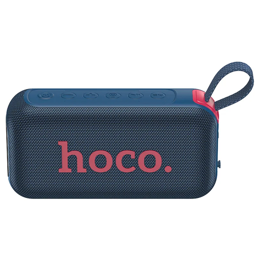 Bærbar Bluetooth Højttaler HOCO HC32, 2 x 10W, TWS, RGB, Marineblå
