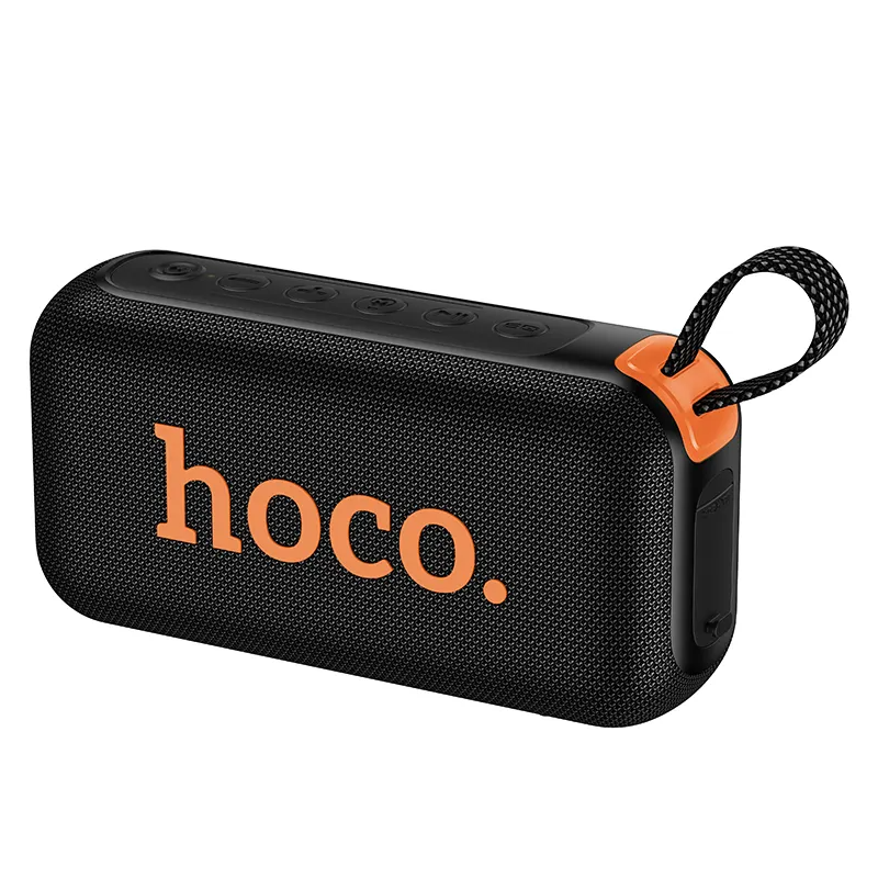 Bærbar Bluetooth-højttaler HOCO HC32, 2 x 10W, TWS, RGB, Sort