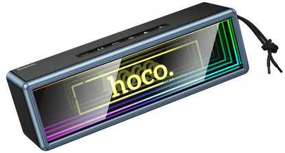 Bærbar Bluetooth-højttaler HOCO HC40, 2 x 10W, TWS, RGB, Sort