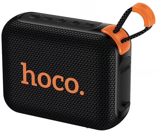 Bærbar Bluetooth-højttaler HOCO HC31, 10W, TWS, RGB, Vandtæt, Sort