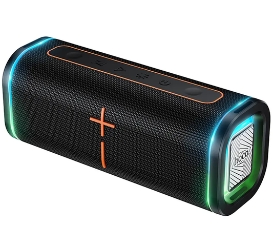 Bærbar Bluetooth Højttaler HOCO HC51, 30W, TWS, RGB, Sort