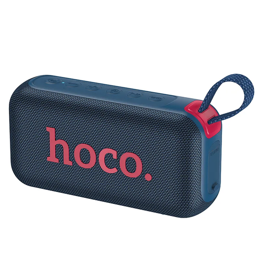 Bærbar Bluetooth Højttaler HOCO HC32, 2 x 10W, TWS, RGB, Marineblå
