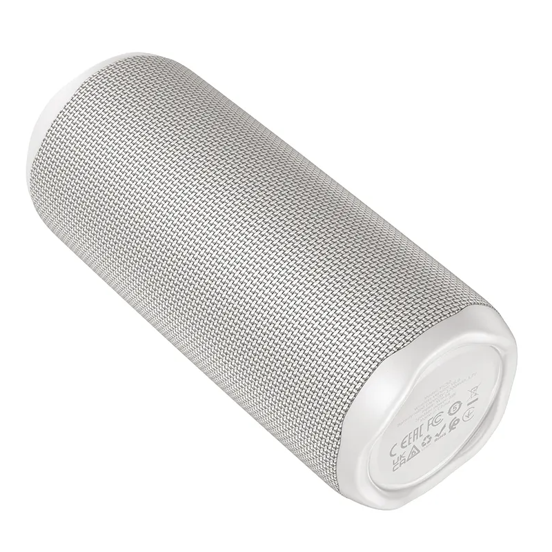 Bærbar Bluetooth Højttaler HOCO HC50, 8W, TWS, RGB, Vandtæt, Hvid