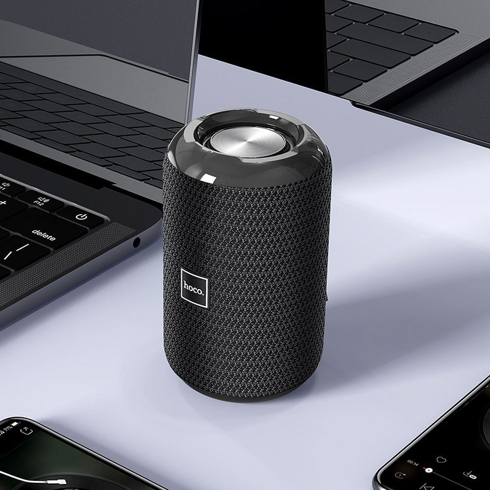 Bærbar Bluetooth Højttaler HOCO HC1, 5W, TWS, Vandtæt, Sort