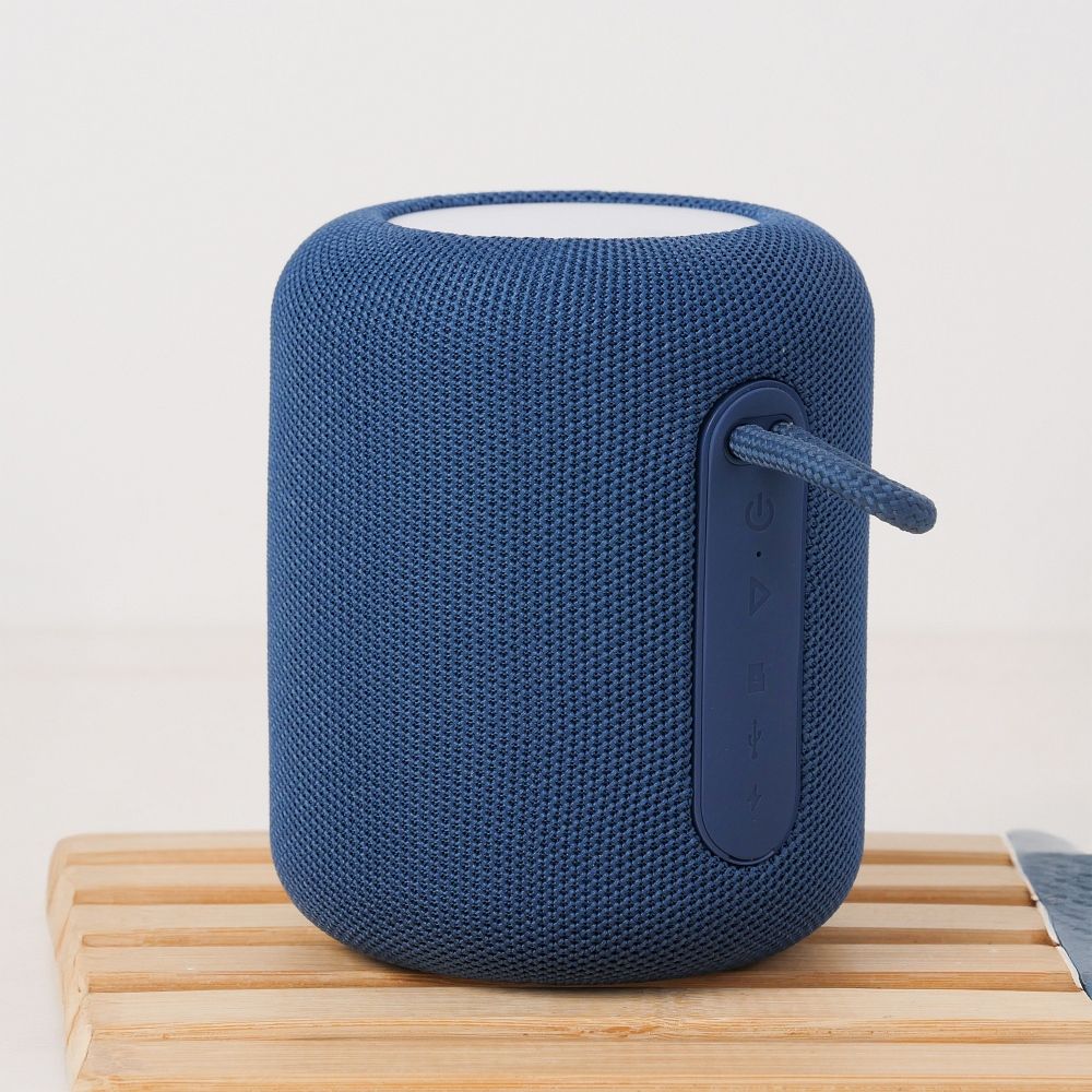 Bærbar Bluetooth Højttaler HOCO HC30, 5W, TWS, RGB, Blå