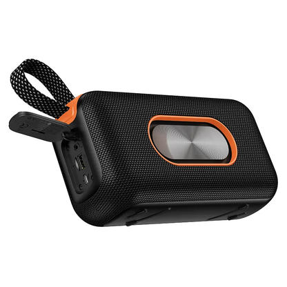 Bærbar Bluetooth-højttaler HOCO HC32, 2 x 10W, TWS, RGB, Sort