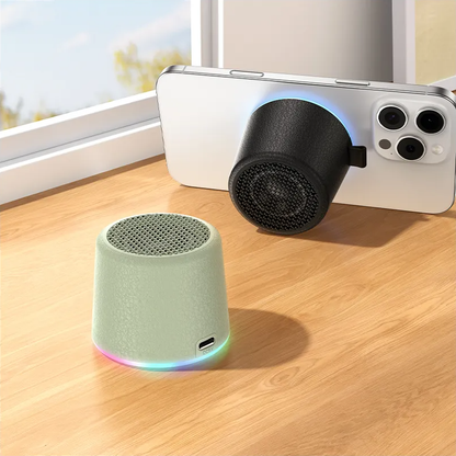 Bærbar Bluetooth Højttaler HOCO HC49 Mini Magnetic, 8W, TWS, Grøn
