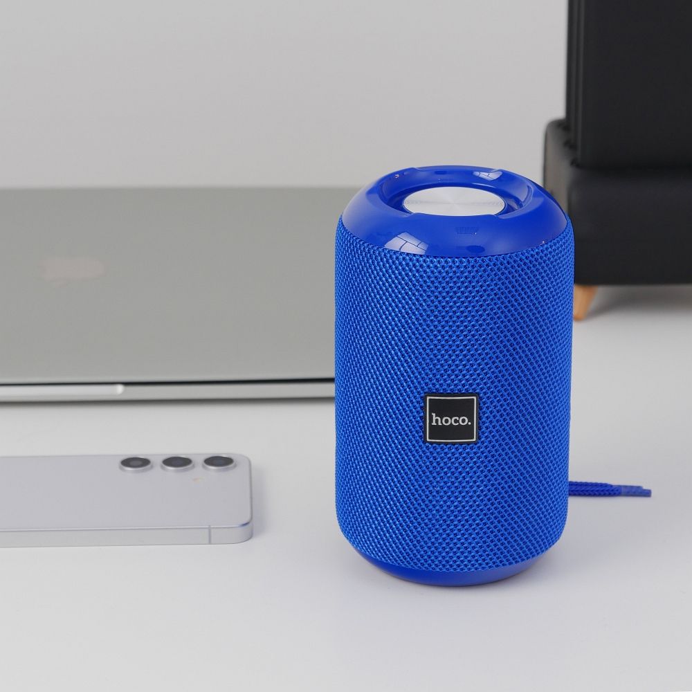 HOCO HC1 Portable Bluetooth Speaker, 5W, TWS, Waterproof, Blue