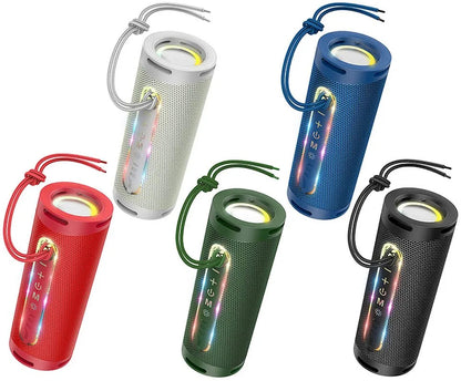 Bærbar Bluetooth-højttaler HOCO HC9 Dazzling Pulse Sports, 10W, TWS, RGB, Blå