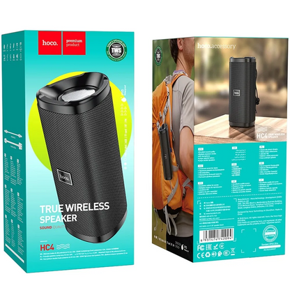 Bærbar Bluetooth-højttaler HOCO HC4 Bella Sport, 10W, TWS, Vandtæt, Sort