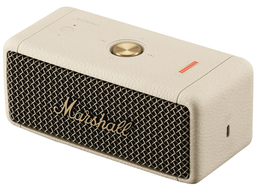 Marshall Emberton II bærbar Bluetooth-højttaler, 20W, vandtæt, creme