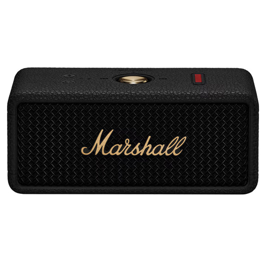 Marshall Emberton II bærbar Bluetooth-højttaler, 20W, vandtæt, sort/guld