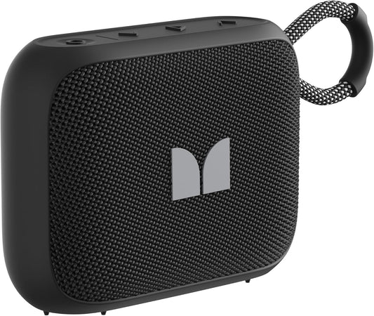 Monster S520 Bluetooth bærbar højttaler, 5W, TWS, RGB, vandtæt, sort