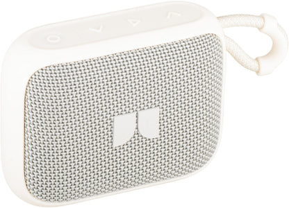 Bluetooth Monster S520 bærbar højttaler, 5W, TWS, RGB, vandtæt, lys creme