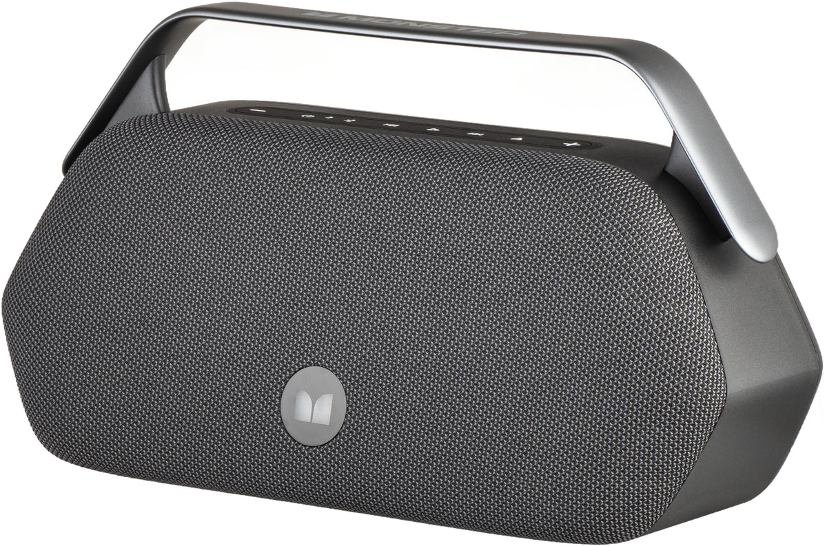Monster Adventurer Plus bærbar Bluetooth-højttaler, TWS, vandtæt, sort