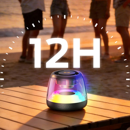 Monster Mag Flux Bluetooth bærbar højttaler, 5W, TWS, RGB, Sort