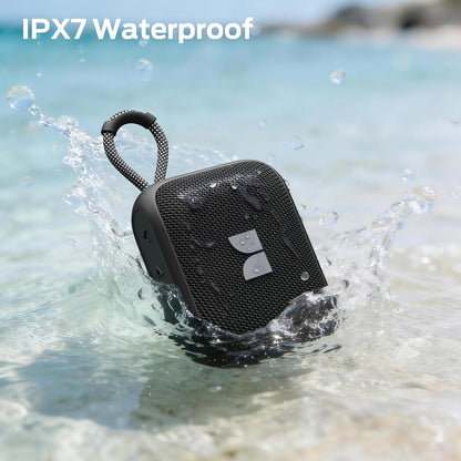 Monster S520 Portable Bluetooth Speaker, 5W, TWS, RGB, Waterproof, Black
