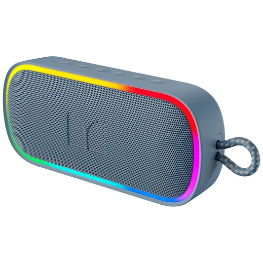 Bluetooth Monster S150 Plus bærbar højttaler, 40W, TWS, RGB, vandtæt, blå