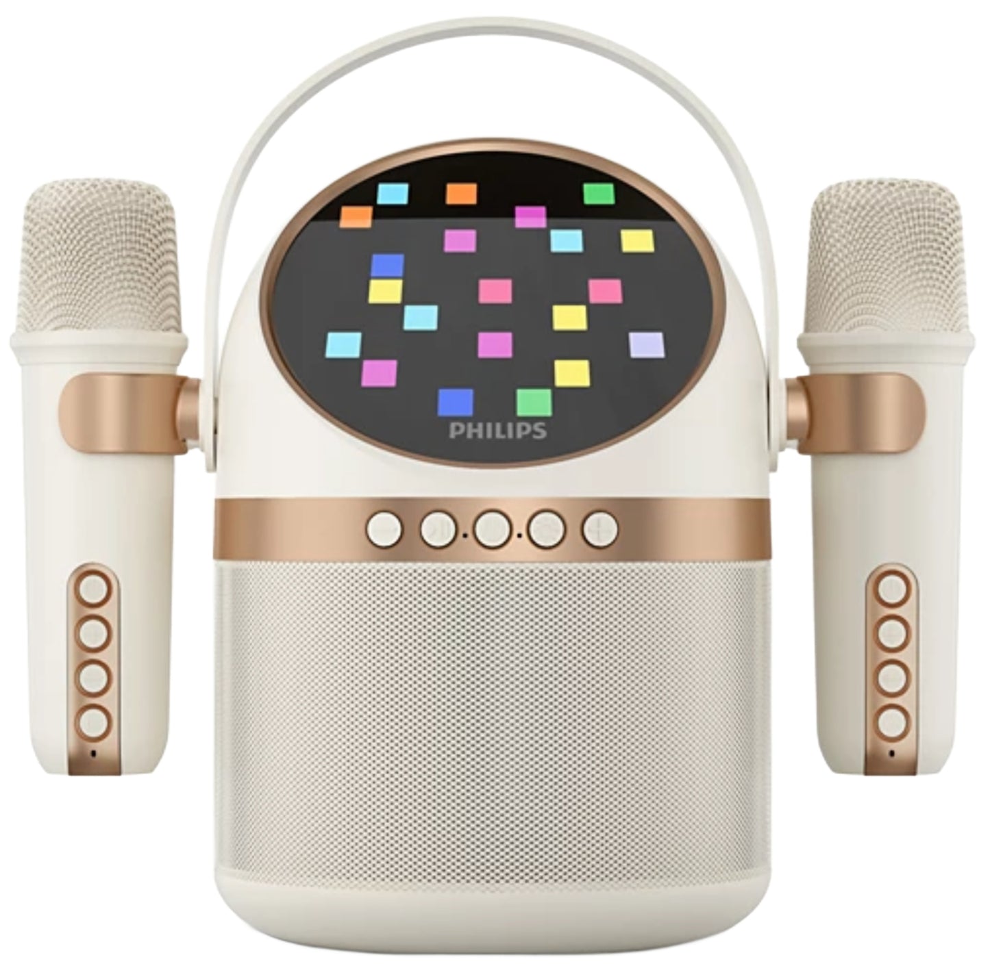 Philips Bærbar Bluetooth Højttaler, 10W, Karaoke, Beige TAS2509WT/00
