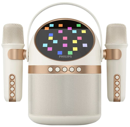 Philips Bærbar Bluetooth Højttaler, 10W, Karaoke, Beige TAS2509WT/00