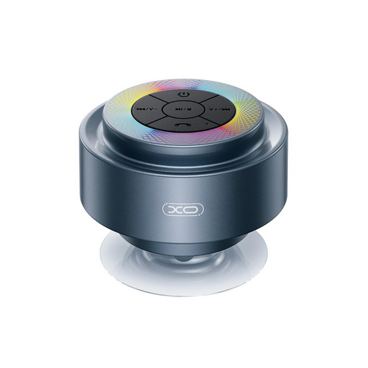 Bærbar Bluetooth-højttaler XO Design F64, 5W, RGB, Vandtæt, Sort