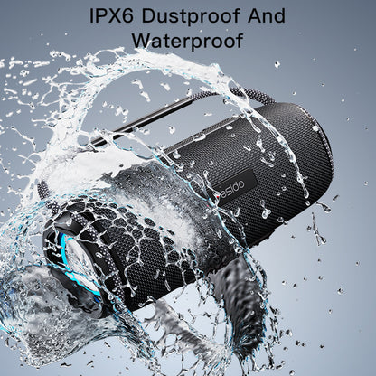 Bærbar Bluetooth-højttaler Yesido YSW11, 40W, RGB, Vandtæt, Sort