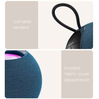 Bærbar Bluetooth-højttaler Yesido YSW13, 5W, RGB, Blå