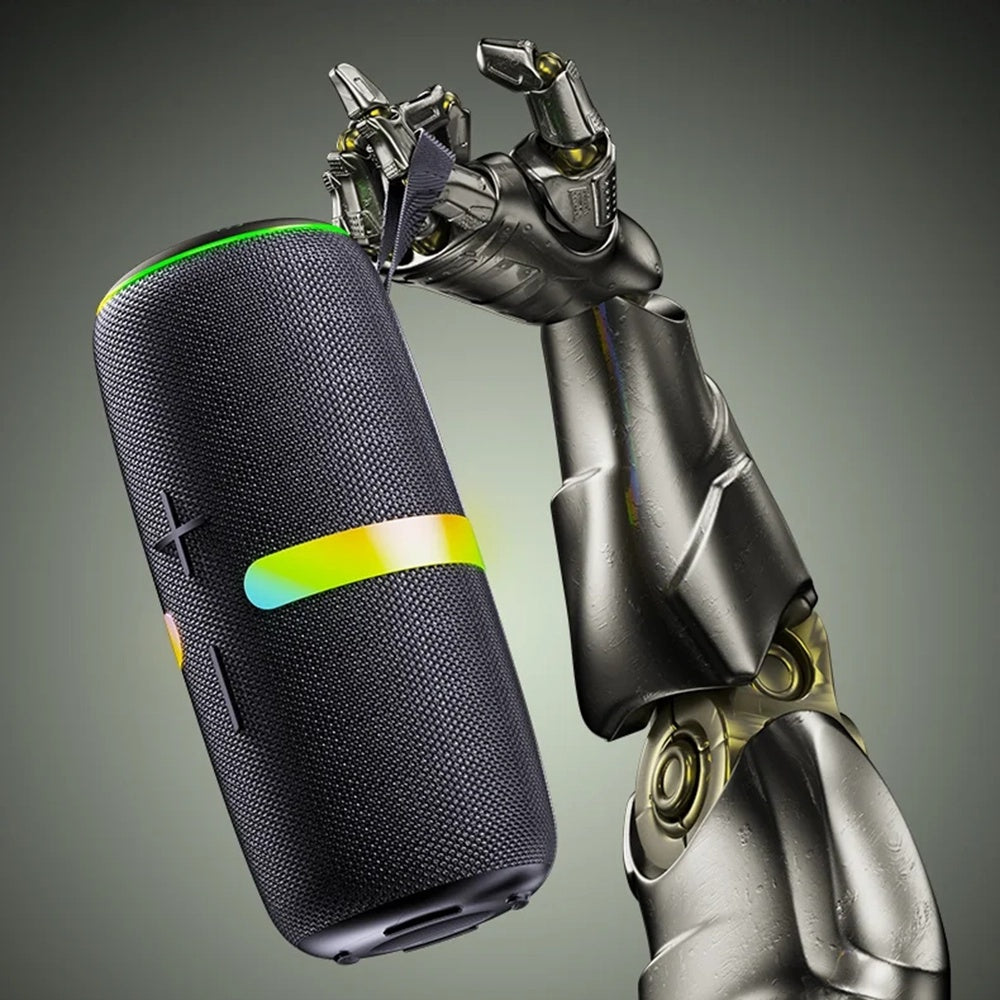 Bærbar Bluetooth-højttaler Yesido YSW22, 30W, RGB, Vandtæt, Sort