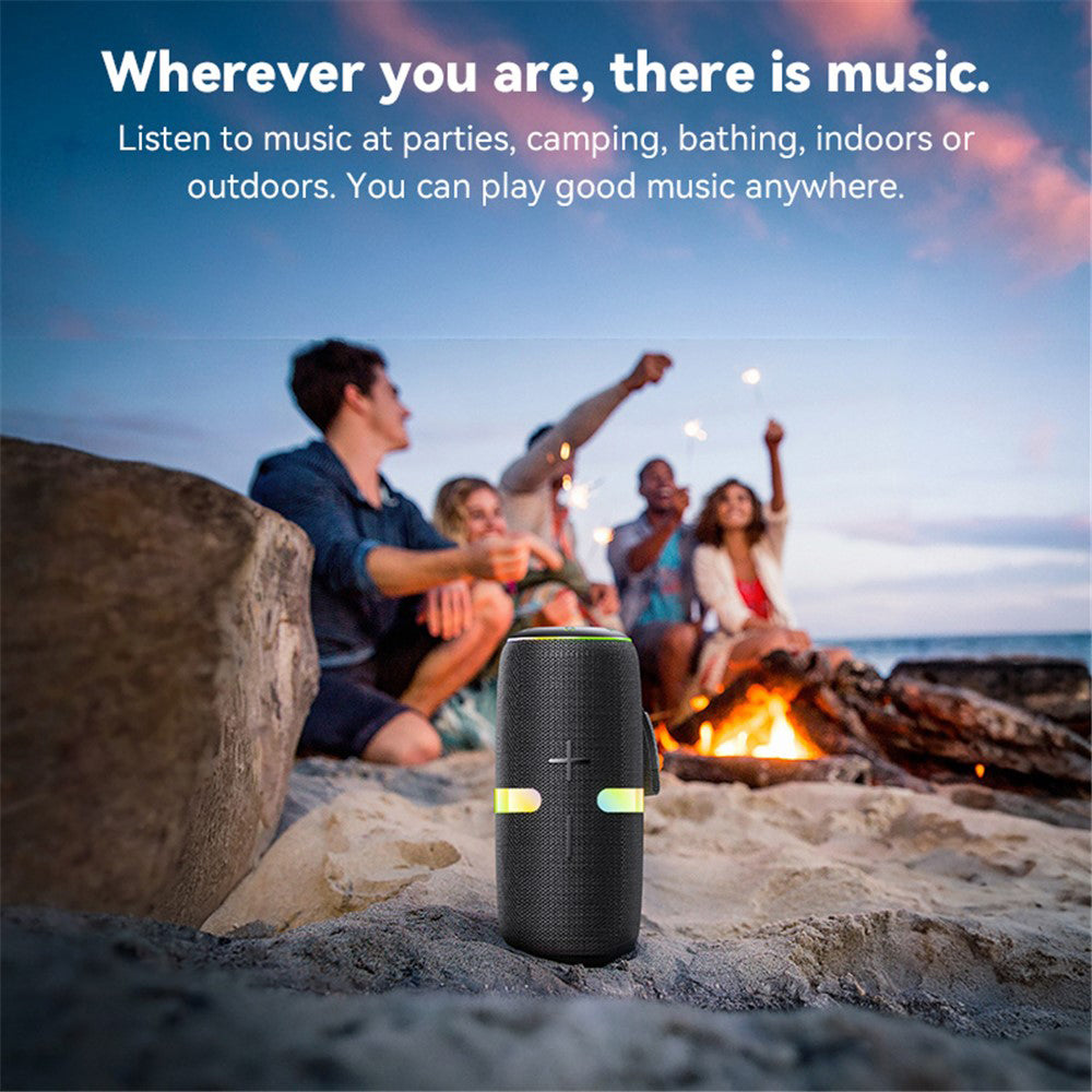 Bærbar Bluetooth-højttaler Yesido YSW22, 30W, RGB, Vandtæt, Sort