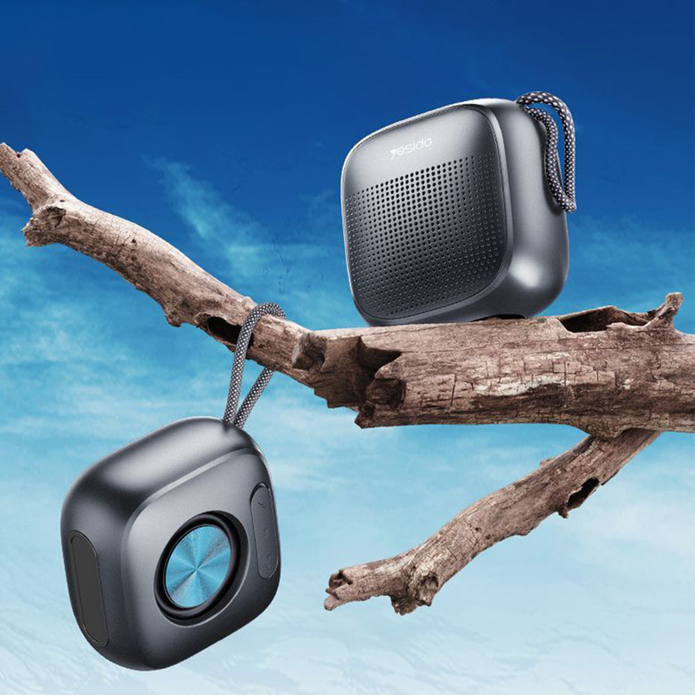 Bærbar Bluetooth-højttaler Yesido YSW24, 5W, Vandtæt, Sort