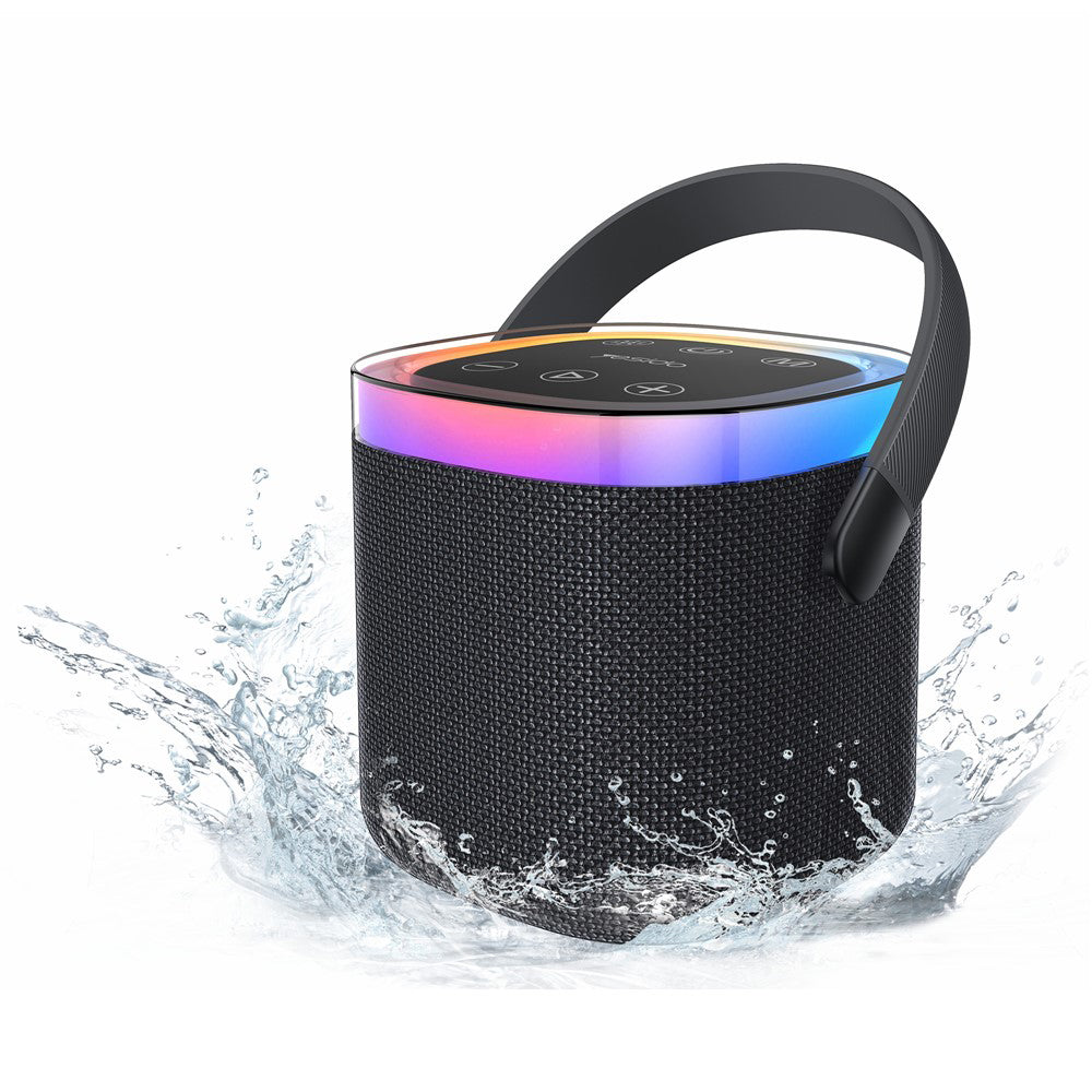 Bærbar Bluetooth-højttaler Yesido YSW25, 5W, RGB, Sort