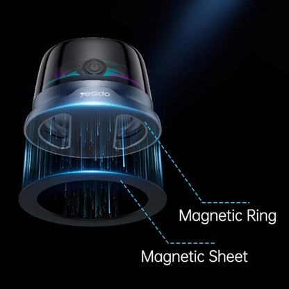 Bærbar Bluetooth-højttaler Yesido YSW32, 3W, RGB, Sort