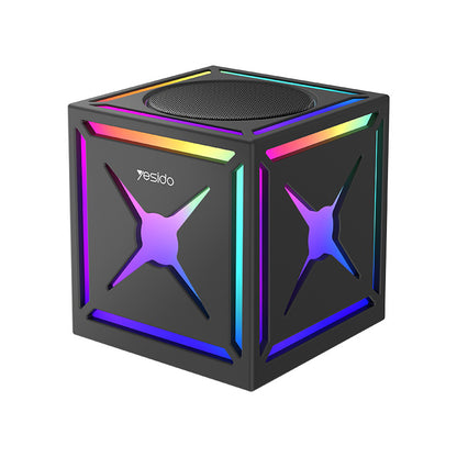 Bluetooth-højttaler Yesido YSW34, 8W, RGB, Sort