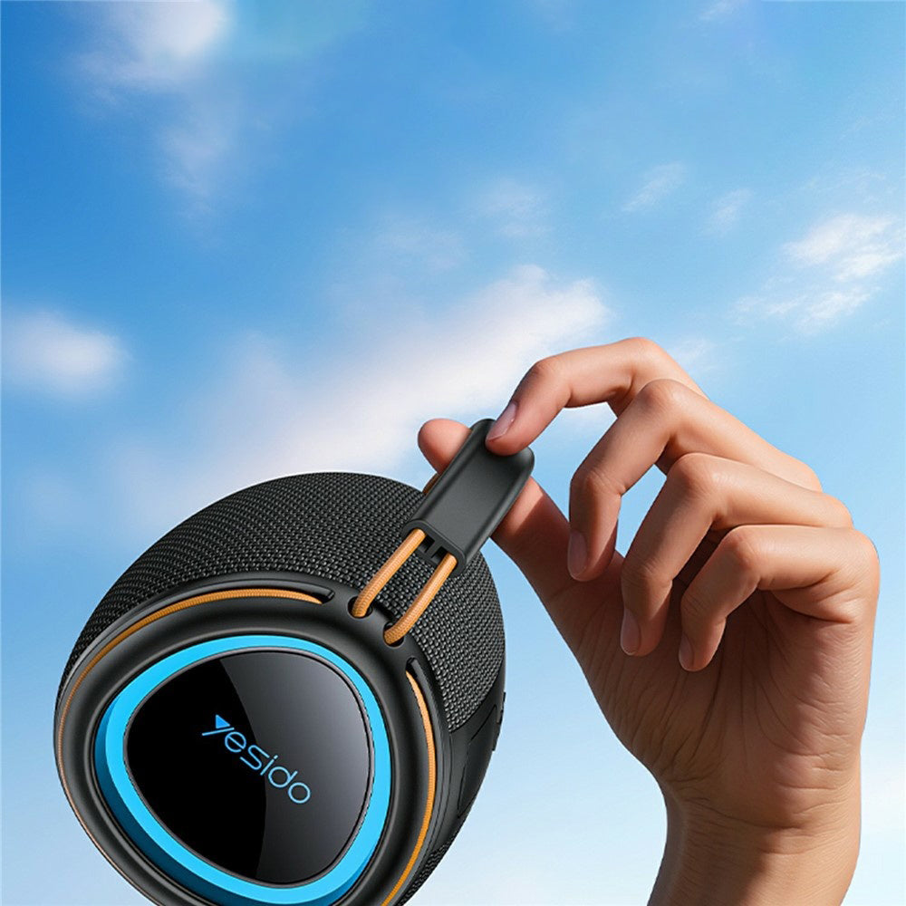 Bærbar Bluetooth-højttaler Yesido YSW40, 8W, RGB, Sort