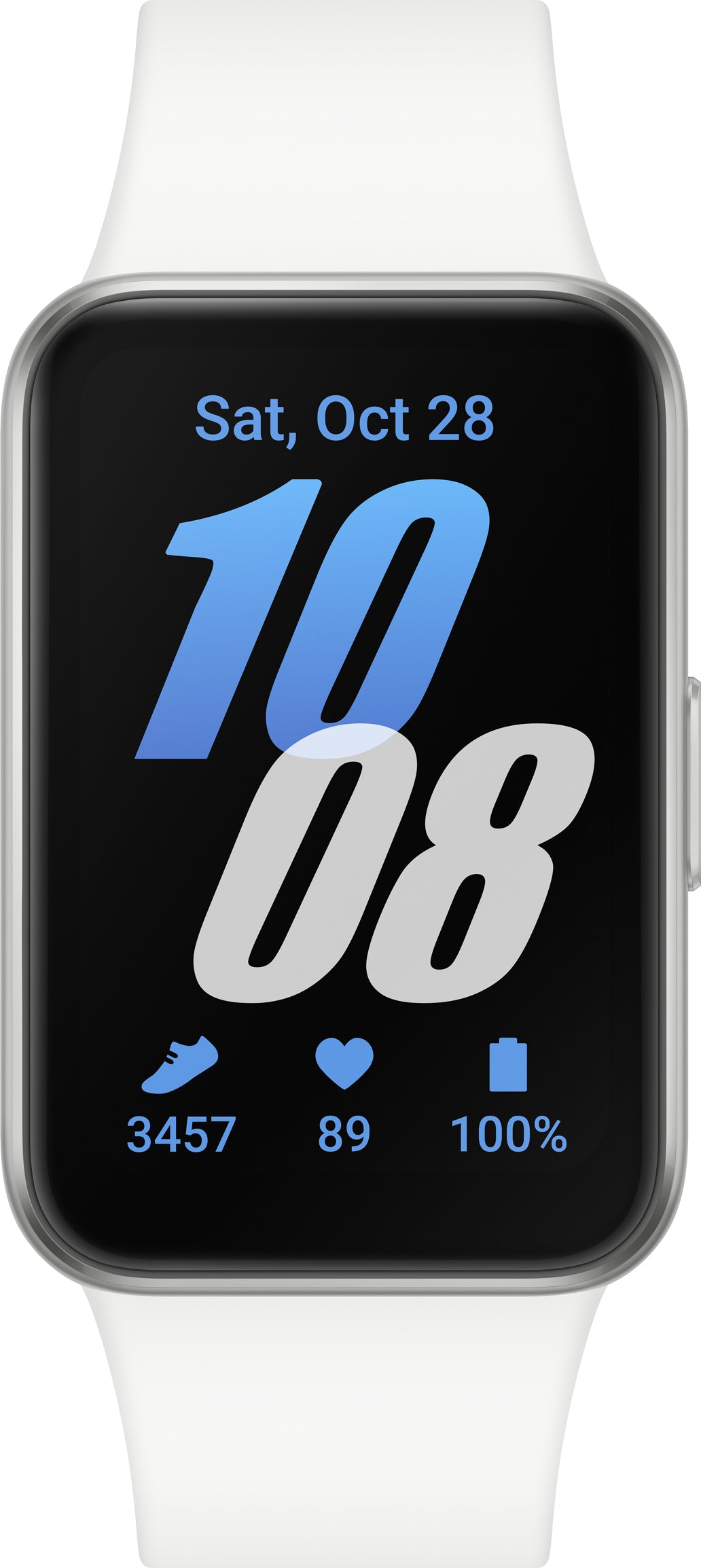Fitnessarmbånd Samsung Galaxy Fit3, Sølvfarvet SM-R390NZSAEUE