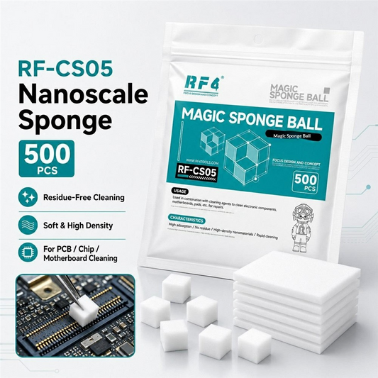 Rense-svampe RF4 RF-CS05, Sæt med 500 stk