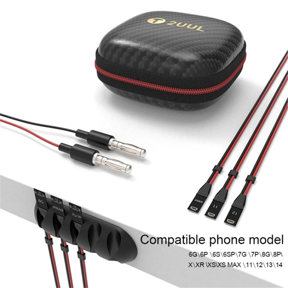 Strømkabel 2UUL til Apple iPhone 6 - 14 Pro Max-serien