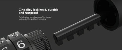 Xiaomi tyverisikringkabel til elektrisk løbehjul, sort BHR6751GL