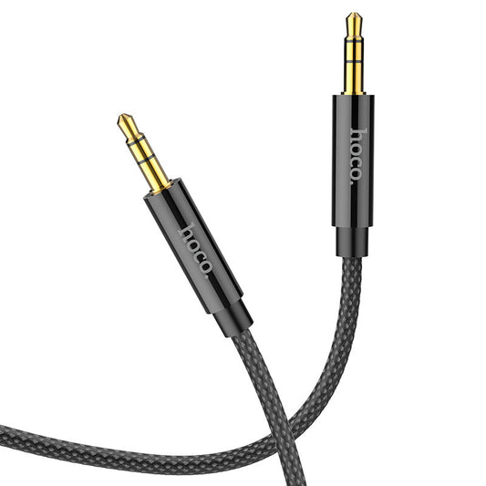 Audio kabel 3.5mm - 3.5mm HOCO UPA19, 2m, Sort
