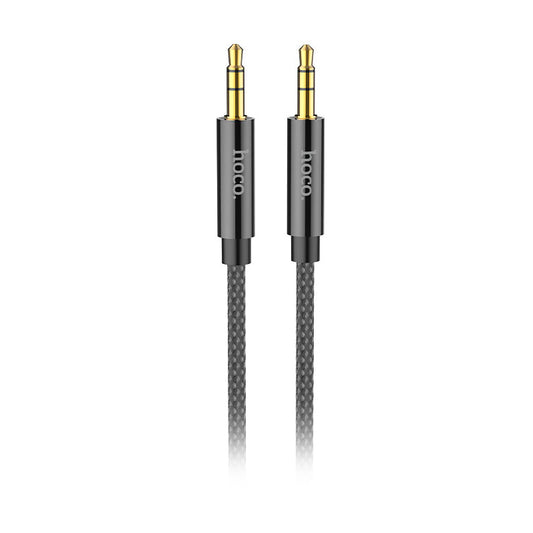 Audio kabel 3.5mm - 3.5mm HOCO UPA19, 2m, Sort