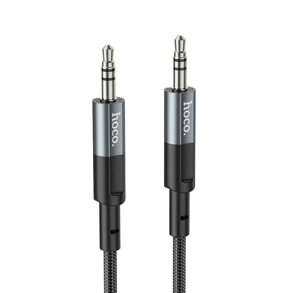Audio kabel 3.5mm - 3.5mm HOCO UPA23, 1m, Grå