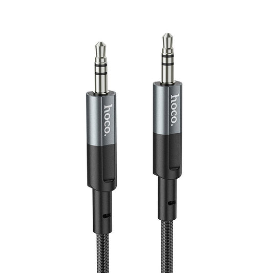 Audio kabel 3.5mm - 3.5mm HOCO UPA23, 1m, Grå