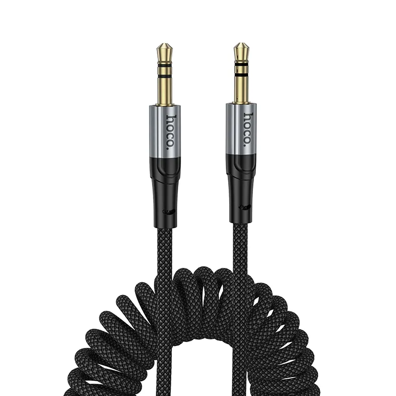 Audio kabel 3.5mm - 3.5mm HOCO UPA33, 1.5m, Sort