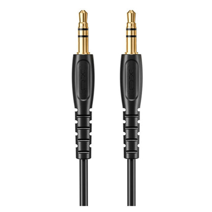 Audio kabel 3.5mm - 3.5mm XO Design NB-R270, 1m, Sort