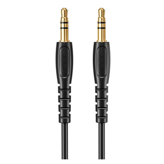 Audio kabel 3.5mm - 3.5mm XO Design NB-R270, 1m, Sort