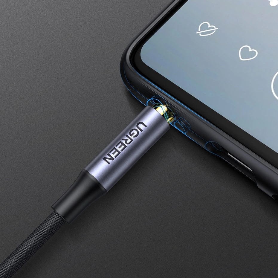 Audio kabel 3.5mm - 3.5mm UGREEN AV183, 3m, Sort