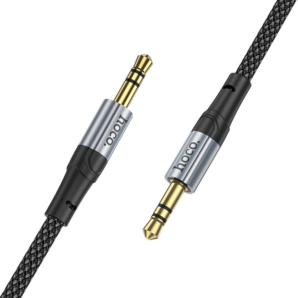 Audio kabel 3.5mm - 3.5mm HOCO UPA26, 1m, Sort