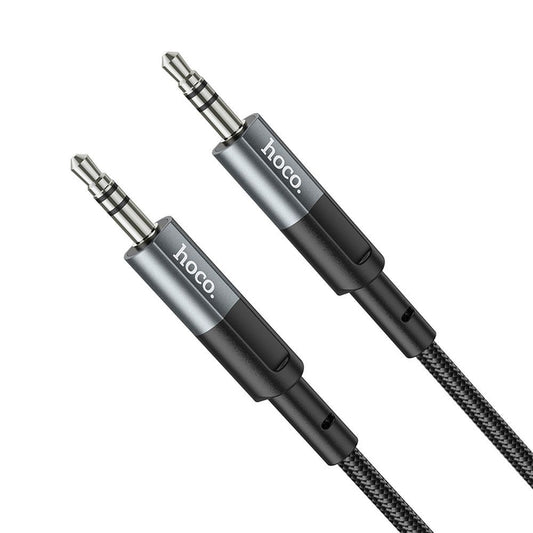 Audio kabel 3.5mm - 3.5mm HOCO UPA22, 1m, Sort